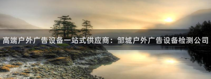 杏宇平台注册地址在哪里：高端户外广告设备一站式供应商：邹城户外广告设备检测公司