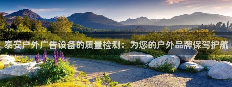 杏宇平台客服：泰安户外广告设备的质量检测：为您的户外品牌保驾护航