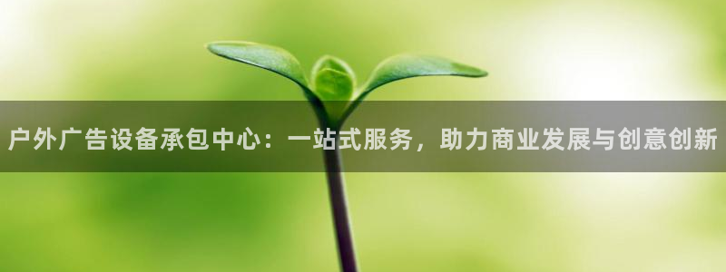 杏宇平台是什么：户外广告设备承包中心：一站式服务，助力商业发展与创意创新