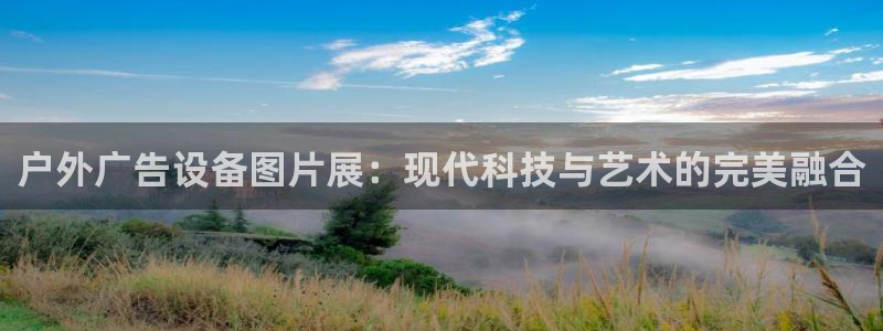 杏宇平台客服：户外广告设备图片展：现代科