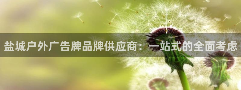 杏宇平台代理多少钱：盐城户外广告牌品牌供