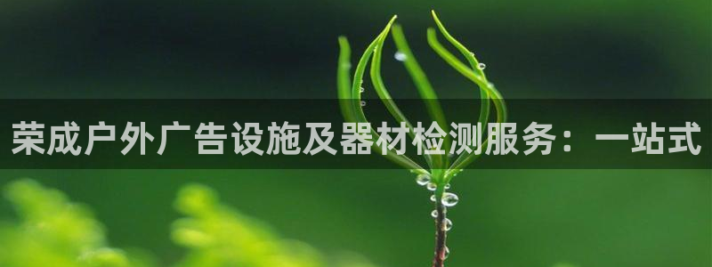 杏宇平台代理怎么样啊：荣成户外广告设施及器材检测服务：一站式