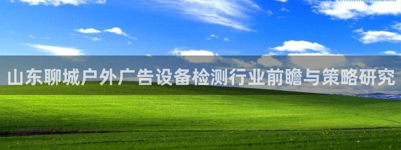 杏宇平台主管：山东聊城户外广告设备检测行