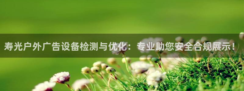 杏宇平台代理怎么样：寿光户外广告设备检测与优化：专业助您安全合规展示！